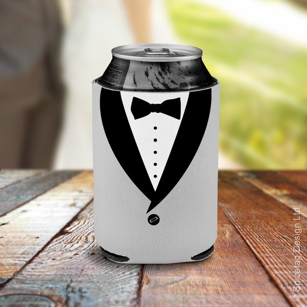 Tuxedo Beer Koozie – Spicetag